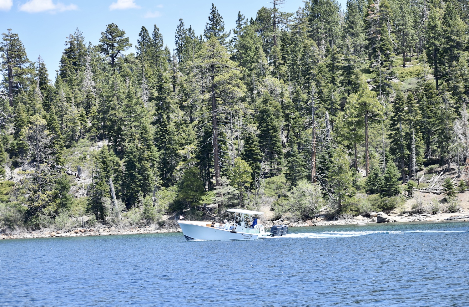 Lake Tahoe boat charter